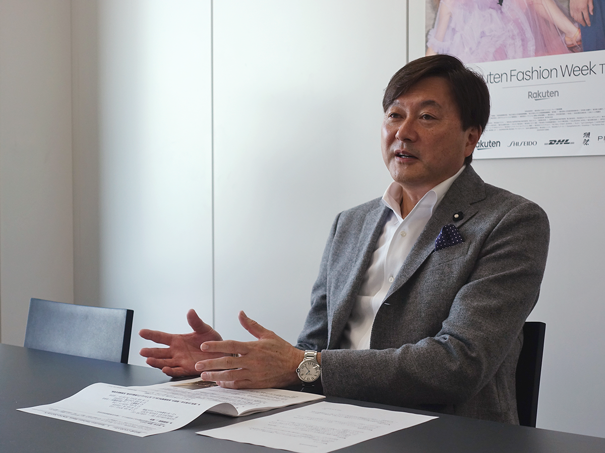 Hiroshi Komoda Senior Director Japan Fashion Week Organization